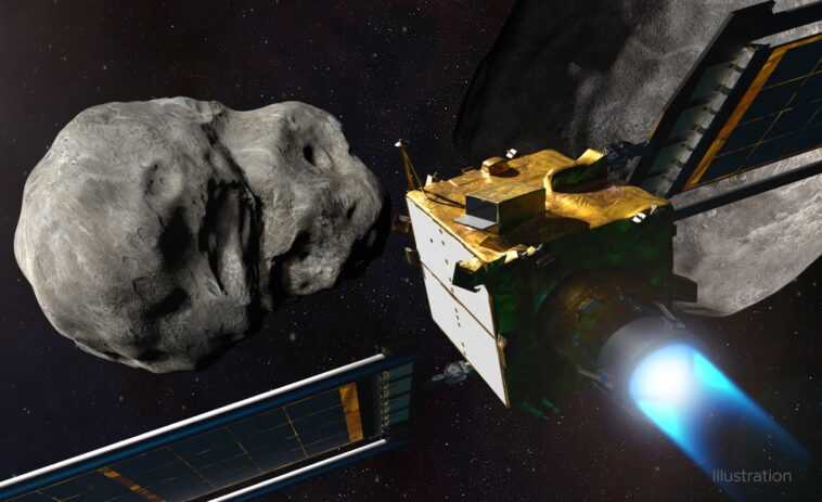 Regardez la NASA frapper un astéroïde avec un vaisseau spatial comme cela s'est produit 1 Regardez La Nasa Frapper Un Astéroïde Avec Un Vaisseau Spatial