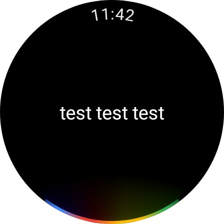 WhatsApp avec WearOS : comment rédiger des messages et passer des appels 11 La reconnaissance de texte fonctionne - typique de l'assistant Google - très bien. (Capture d'écran)
