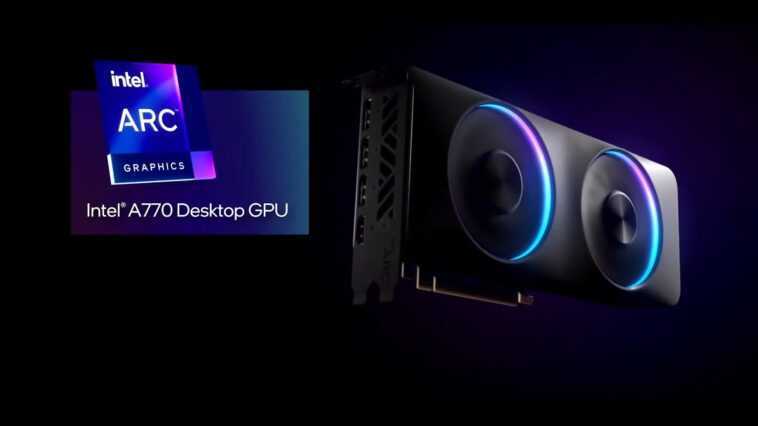 L'Arc A770 d'Intel sort officiellement le 12 octobre, à partir de 329 $ 1 L'arc A770 D'intel Sort Officiellement Le 12 Octobre, à Partir