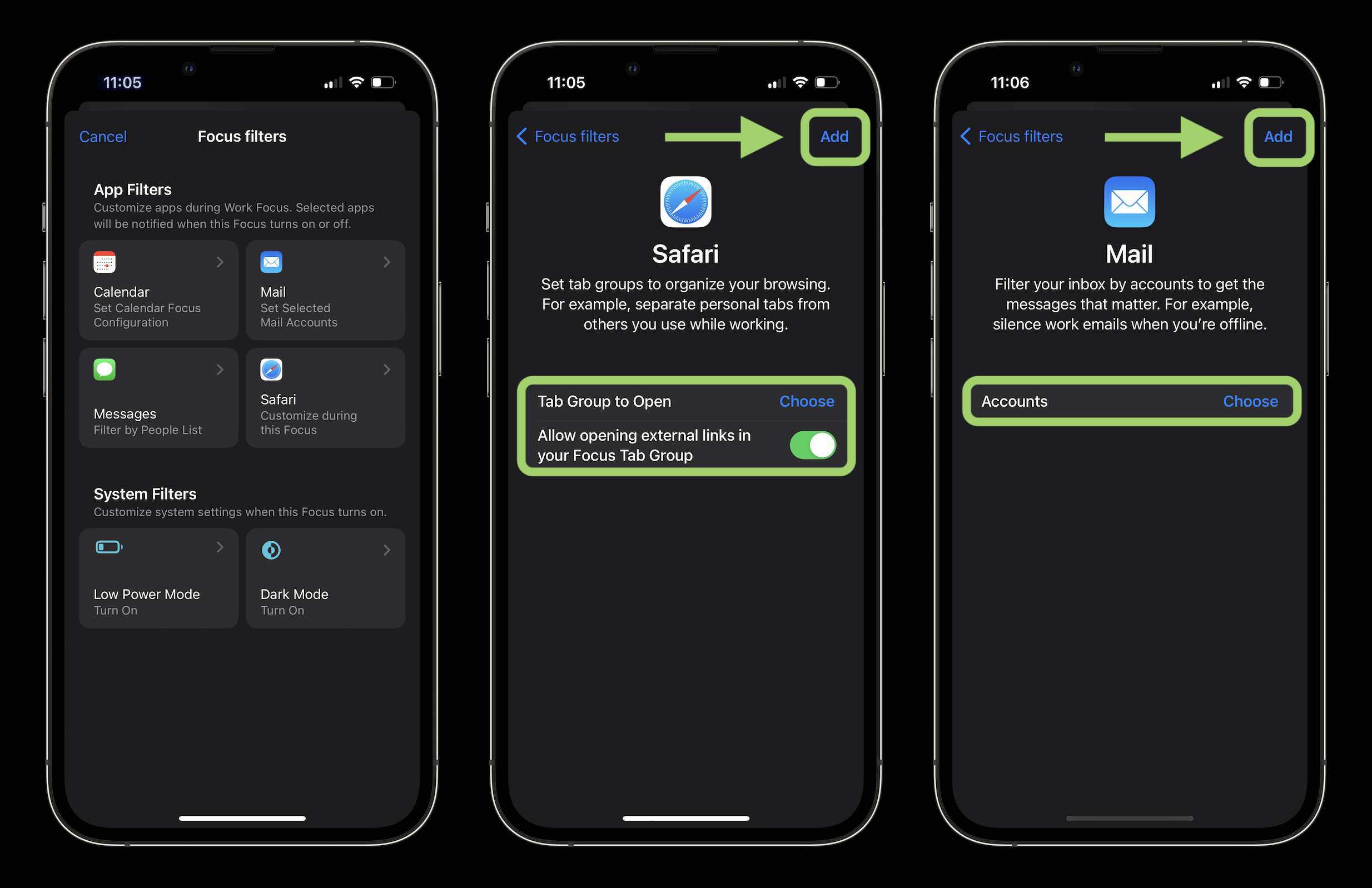 Focus mode in iOS 16: How to link with Lock Screens, create custom Home Pages, use filters 1664385849 354 Mode Focus dans iOS 16 comment creer un lien avec