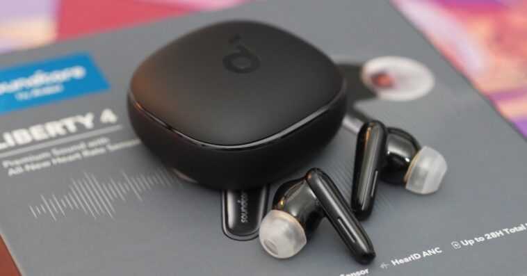 Le nouveau Soundcore Liberty 4 d'Anker a battu les AirPods avec un capteur de fréquence cardiaque intégré, plus 1 Le nouveau Soundcore Liberty 4 d'Anker a battu les AirPods avec un capteur de fréquence cardiaque intégré, plus