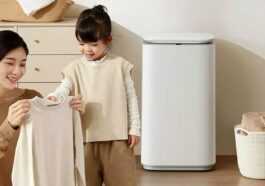 Cette Mini Machine à Laver Xiaomi Lave Les Vêtements En