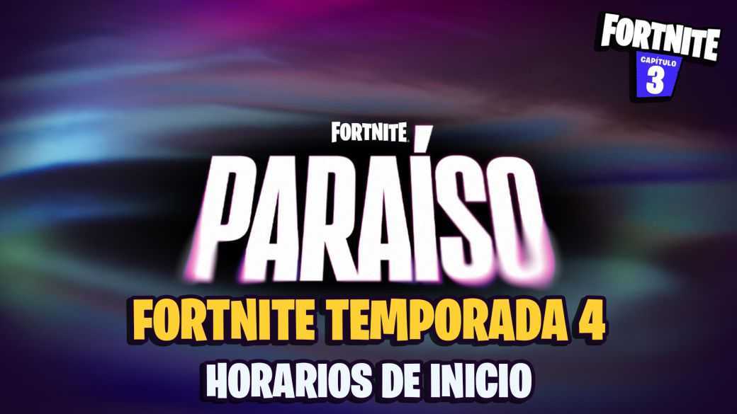 À Quelle Heure Commence La Saison 4 De Fortnite ?