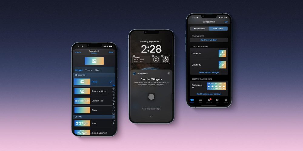 These iOS 16 apps offer support for the new Lock Screen widgets Ces applications iOS 16 prennent en charge les nouveaux widgets