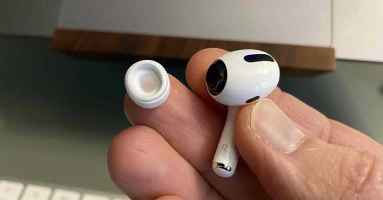 Comment changer les embouts auriculaires AirPods Pro et exécuter le test d'ajustement personnalisé 1 Comment changer les embouts auriculaires AirPods Pro et exécuter le test d'ajustement personnalisé