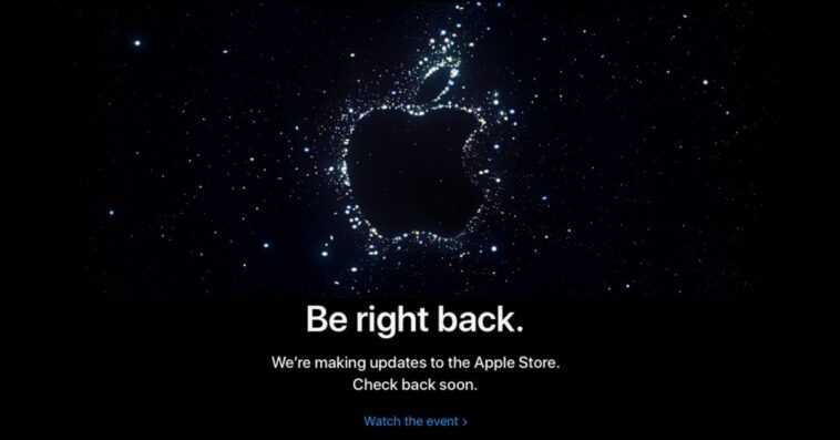 L'Apple Store est en panne avant l'événement iPhone 14 et Apple Watch Series 8 plus tard dans la journée 1 L'Apple Store est en panne avant l'événement iPhone 14 et Apple Watch Series 8 plus tard dans la journée