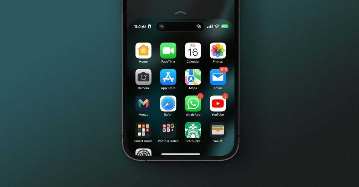 La version bêta d'iOS 16.1 intègre l'accessibilité à l'île dynamique de ...