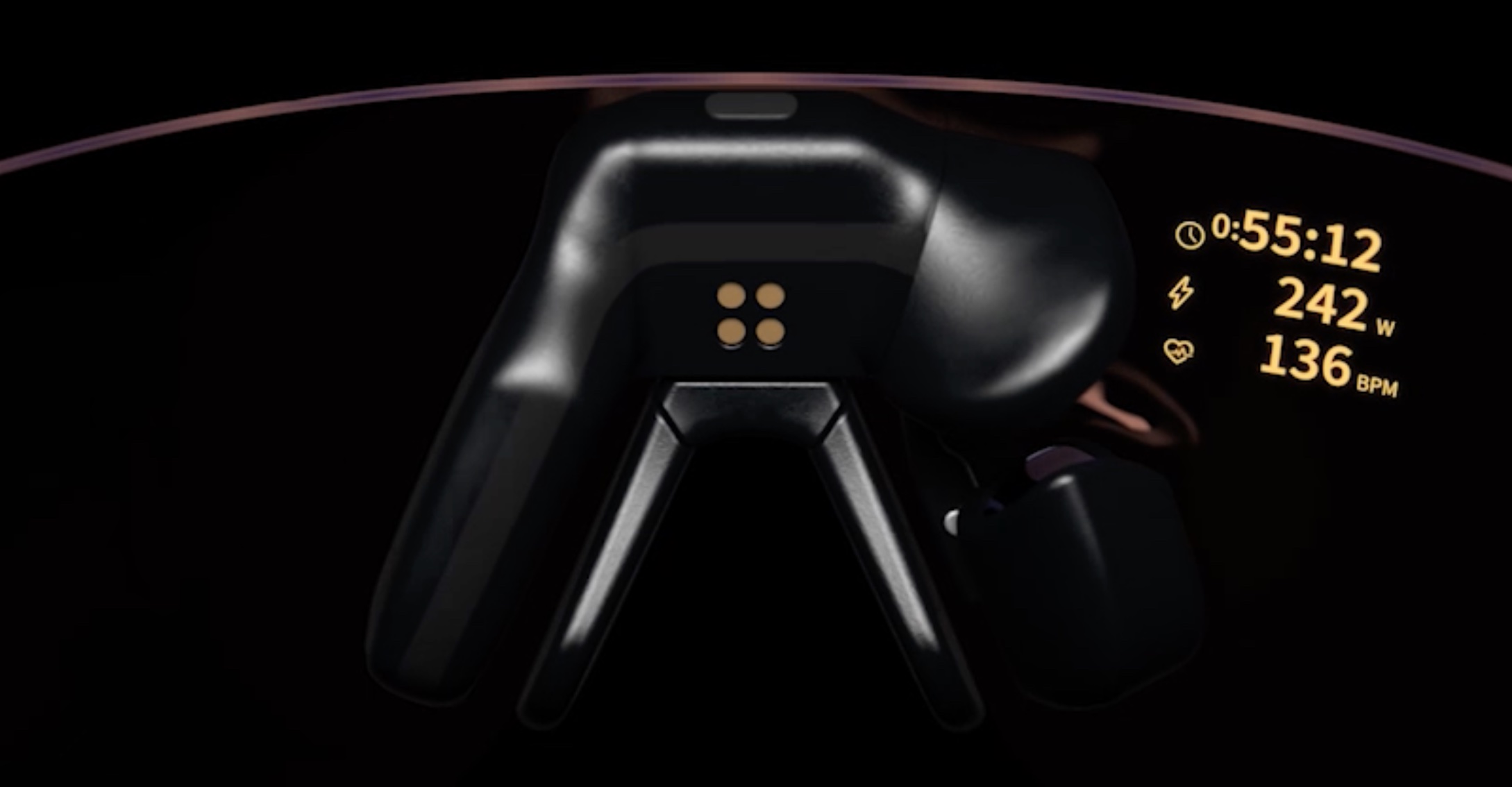 Affichage tête haute des lunettes Apple Watch AR 2