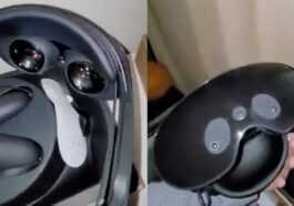 Le casque Meta Quest Pro révélé tel qu'il a été laissé dans la chambre d'hôtel;  sera lancé avant le casque Apple