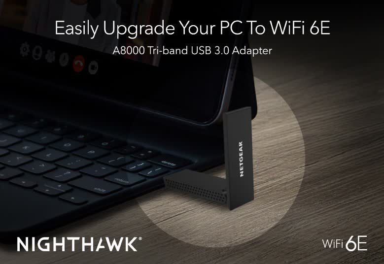 Le nouvel adaptateur USB de Netgear peut apporter le Wi-Fi 6E aux PC Windows 2 Le nouvel adaptateur USB de Netgear peut apporter le Wi Fi