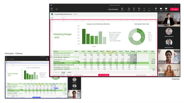 L'édition d'Excel dans un appel Teams sera possible très prochainement 1 L'édition D'excel Dans Un Appel Teams Sera Possible Très Prochainement