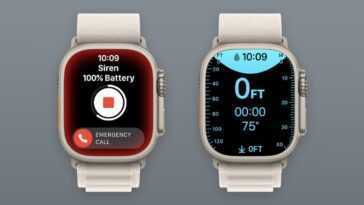 Les applications "Siren" et "Depth" exclusives à l'Apple Watch Ultra apparaissent sur l'App Store avant sa sortie 1 Les applications "Siren" et "Depth" exclusives à l'Apple Watch Ultra apparaissent sur l'App Store avant sa sortie