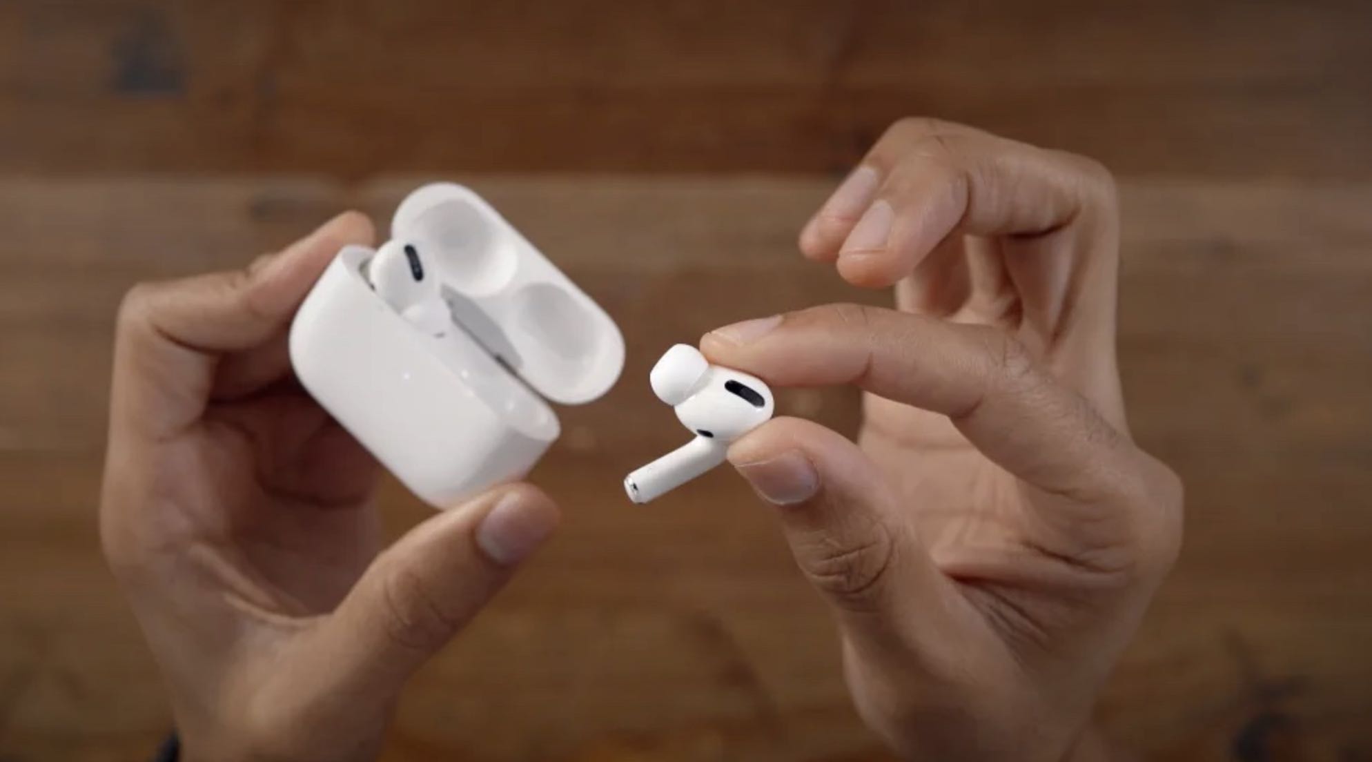 Les utilisateurs d'AirPods Pro de 1ère génération voient l'option Les utilisateurs d'AirPods Pro de 1ère génération voient l'option
