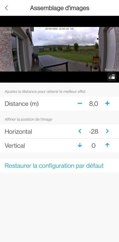 Reolink Duo 2 WiFi en TEST: La caméra de sécurité 4K à 180° 28 Reolink Duo 2 Wifi Test Review App Application Mobile (11)