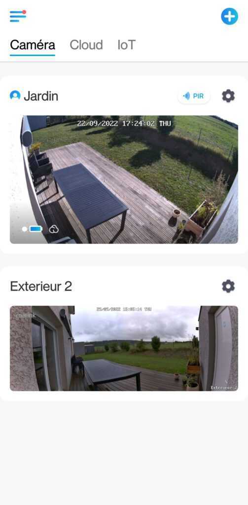 Reolink Duo 2 WiFi en TEST: La caméra de sécurité 4K à 180° 21 Reolink Duo 2 Wifi Test Review App Application Mobile (18)