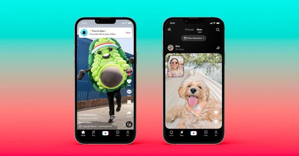 TikTok arrache sans vergogne BeReal avec la nouvelle fonctionnalité "TikTok Now"