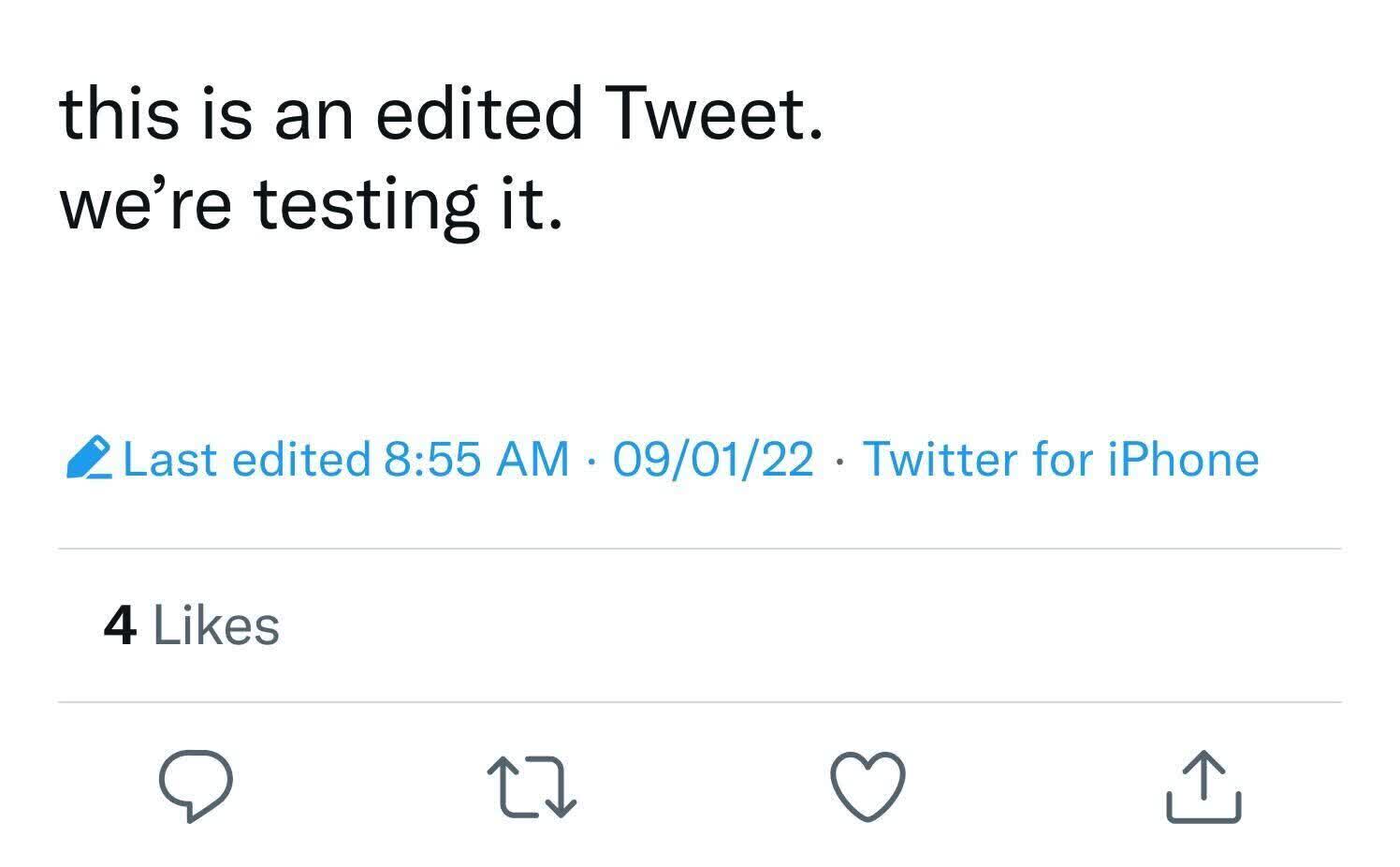 Twitter teste un bouton d'édition mais le place pour l'instant derrière un paywall 2 Twitter teste un bouton dedition mais le place pour linstant