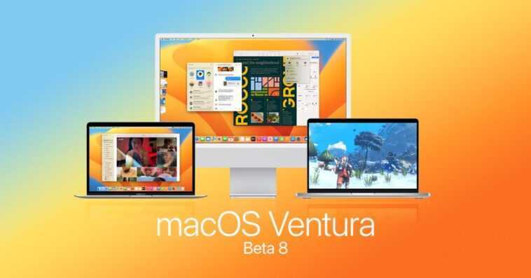 macOS 13 Ventura beta 8 est maintenant disponible avant la sortie d'octobre 1 macOS 13 Ventura beta 8 est maintenant disponible avant la sortie d'octobre