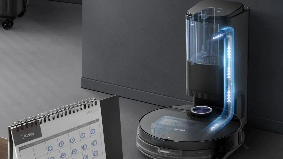 Midea S8+: L'aspirateur robot serpillère nouvelle génération à prix cassé -61%🔥 5 Midea S8 Plus Base