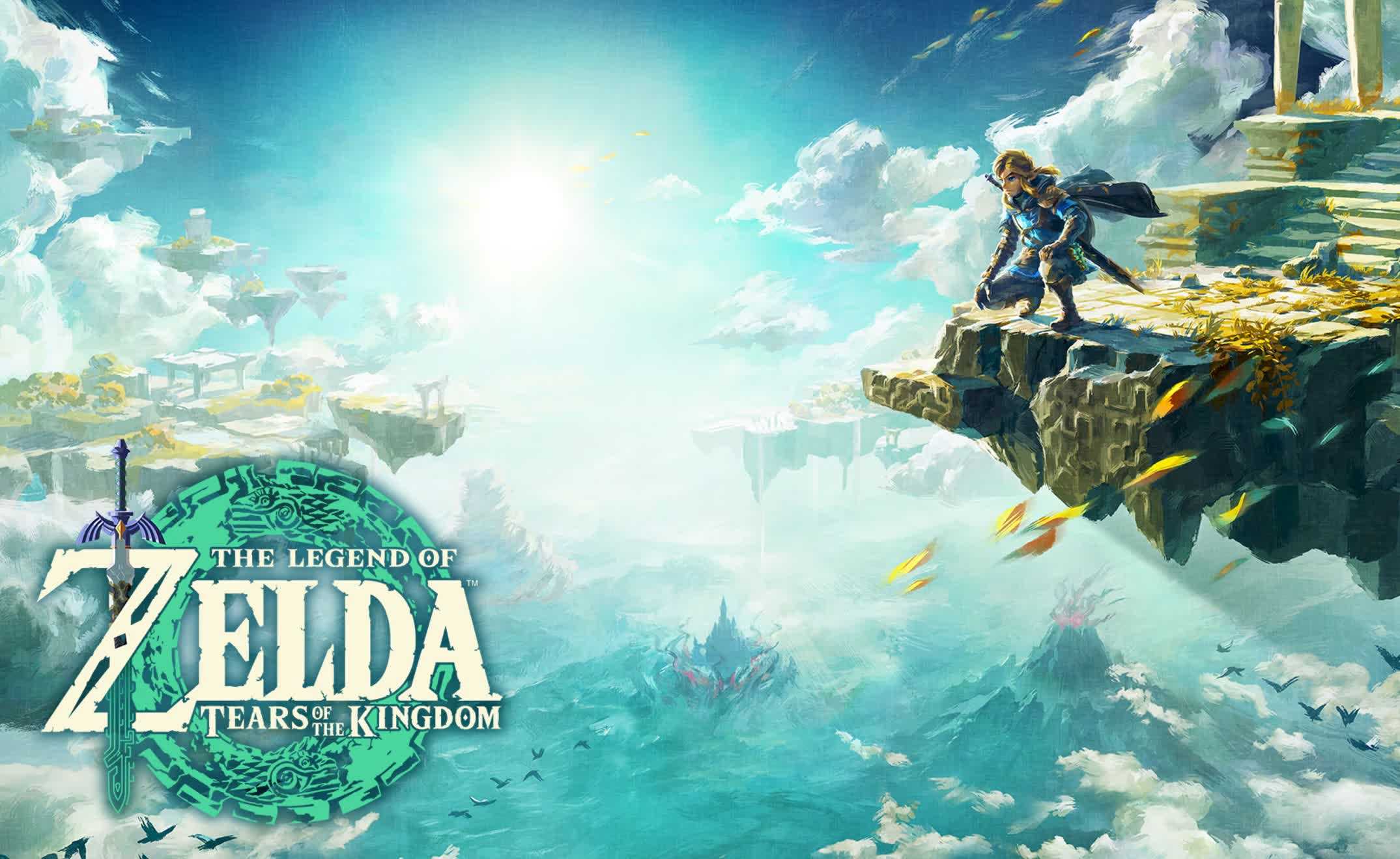 "la Légende De Zelda : Les Larmes Du Royaume" Lancement