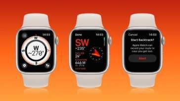 watchOS 9 ajoute l'application Compass repensée avec intégration de l'orientation 29 watchOS 9 ajoute l'application Compass repensée avec intégration de l'orientation