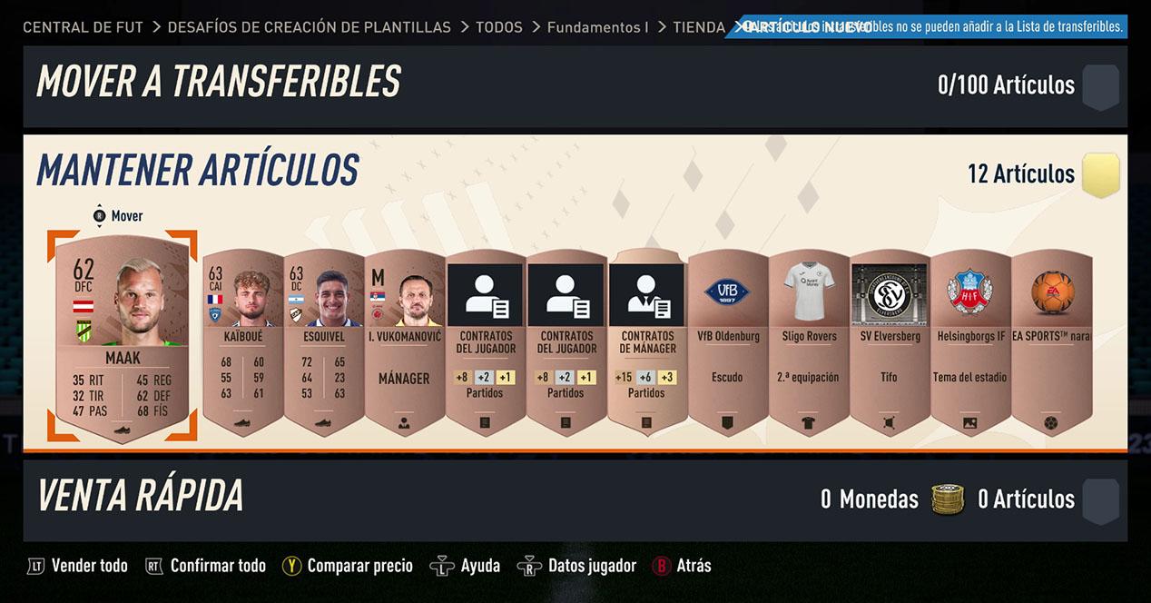 Comment récupérer des joueurs vendus par erreur dans FIFA 23 3 FIFA 23 récupère un joueur