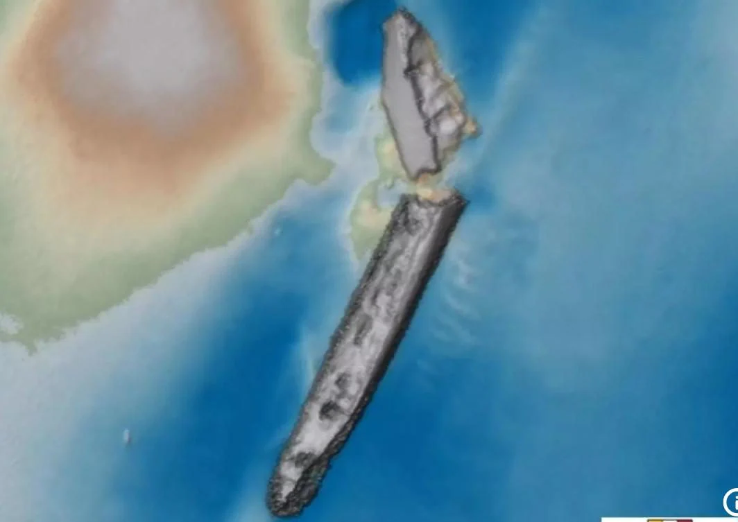 Découvert l'épave du navire qui tentait d'avertir le Titanic du risque d'icebergs 3 Crédit : Université de Bangor