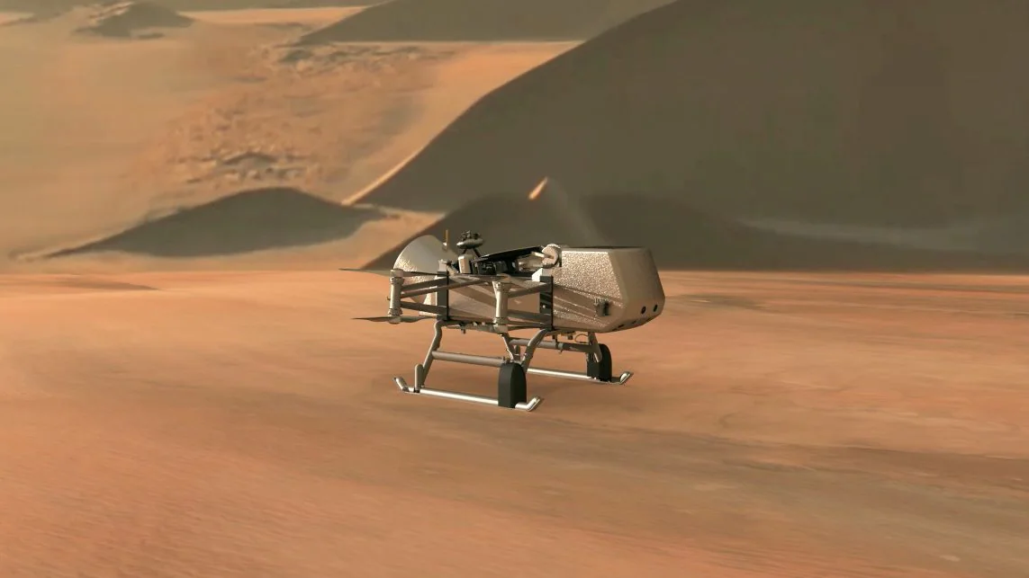 En 2027 la NASA enverra un drone volant vers Titan, une lune de Saturne : c'est là qu'il atterrira 4 Crédit : Johns Hopkins APL