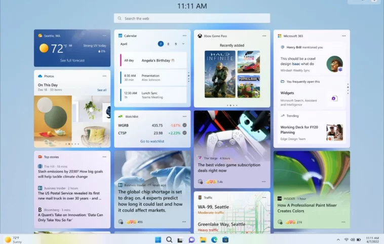 Comment activer le panneau de widgets plein écran dans Windows 11 Build 25201 1 How to Enable Full Screen Widgets Panel in Windows 11 Build 25201