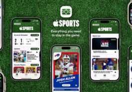 Concept imagine une application Apple Sports dédiée pour iOS et watchOS