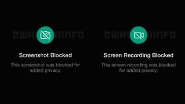 Whatsapp Veut Bloquer Les Captures D'écran Dans Certaines Conversations, Ce