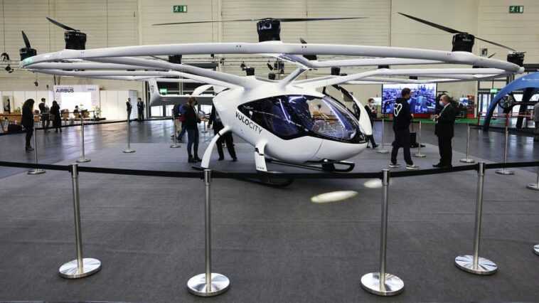 Le premier taxi volant décolle à Rome : Volocopter fera Rome-Fiumicino en 20 minutes 1 Le Premier Taxi Volant Décolle à Rome : Volocopter Fera