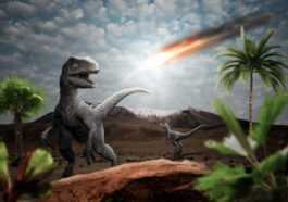 L'astéroïde Qui A Provoqué L'extinction Des Dinosaures A Provoqué Un