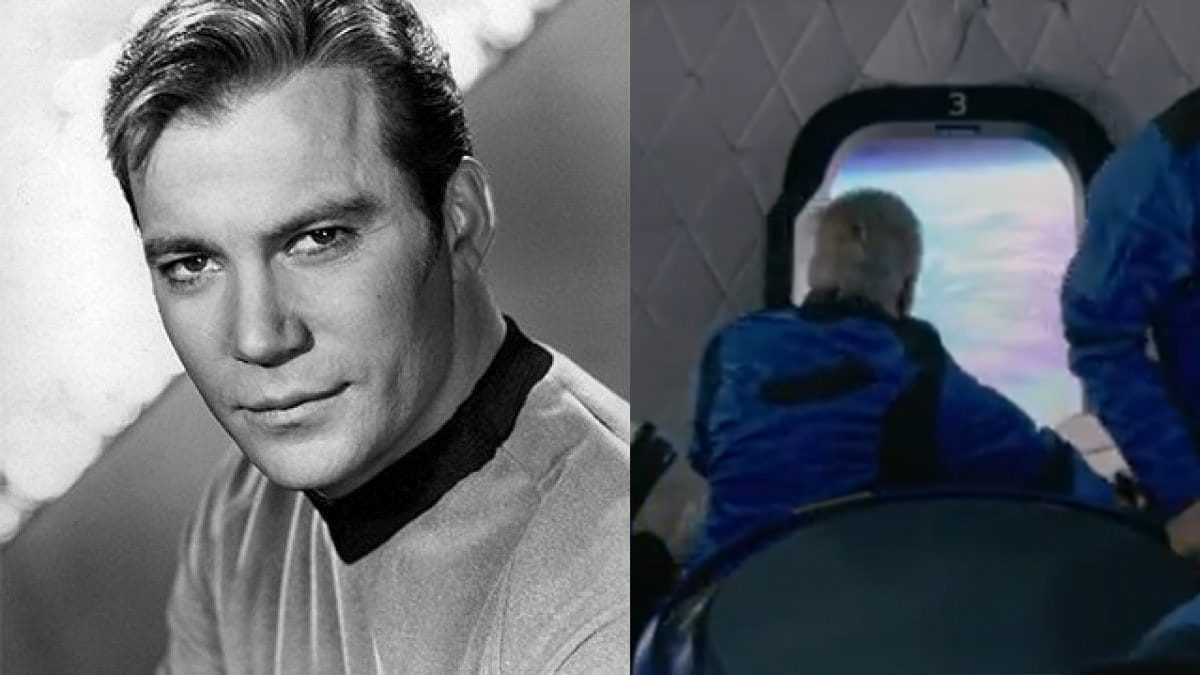 William Shatner, Kirk De Star Trek, Choqué Par L'espace :