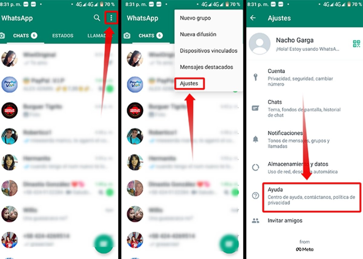 Comment contacter WhatsApp tous les moyens