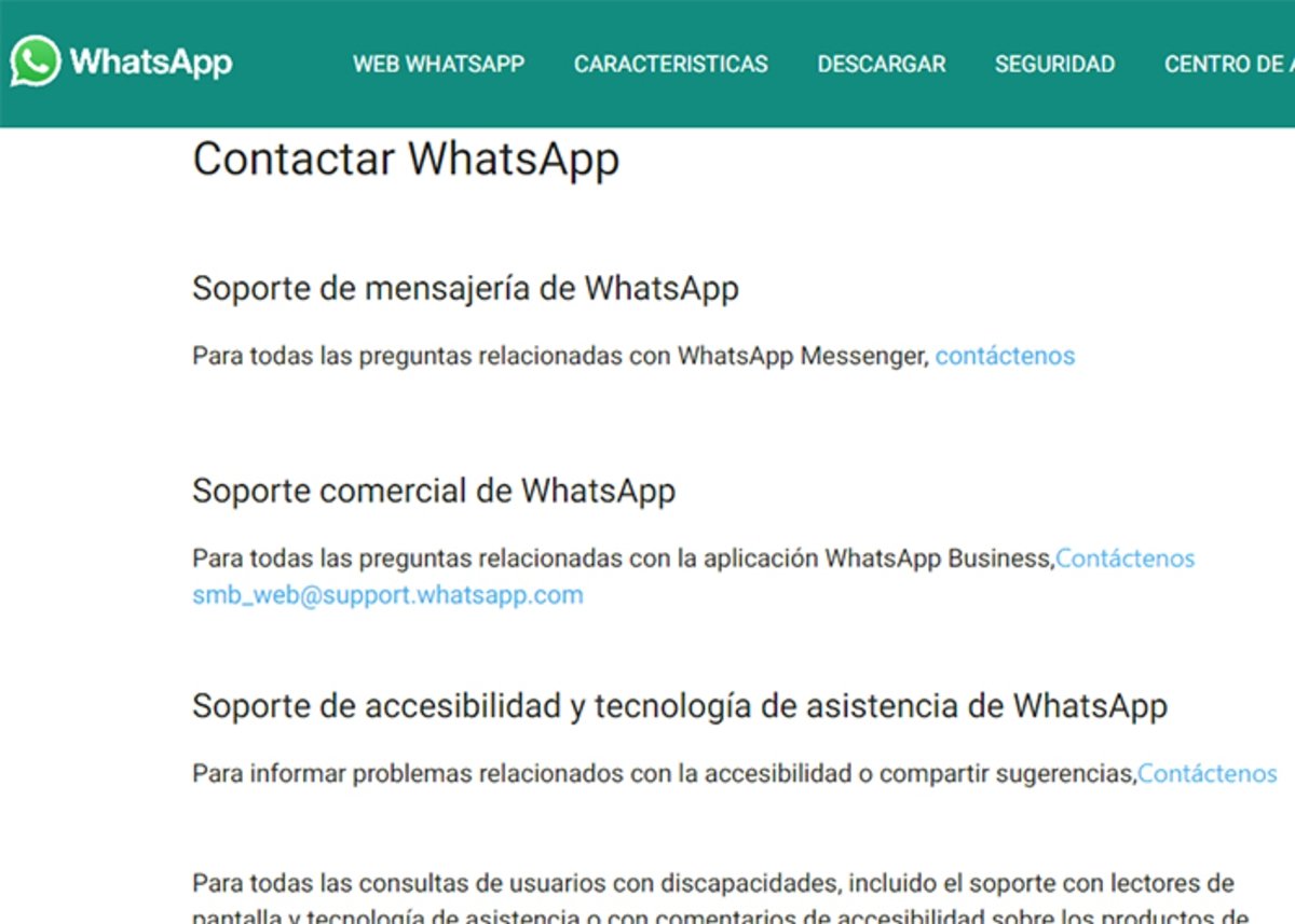 Comment contacter WhatsApp tous les moyens