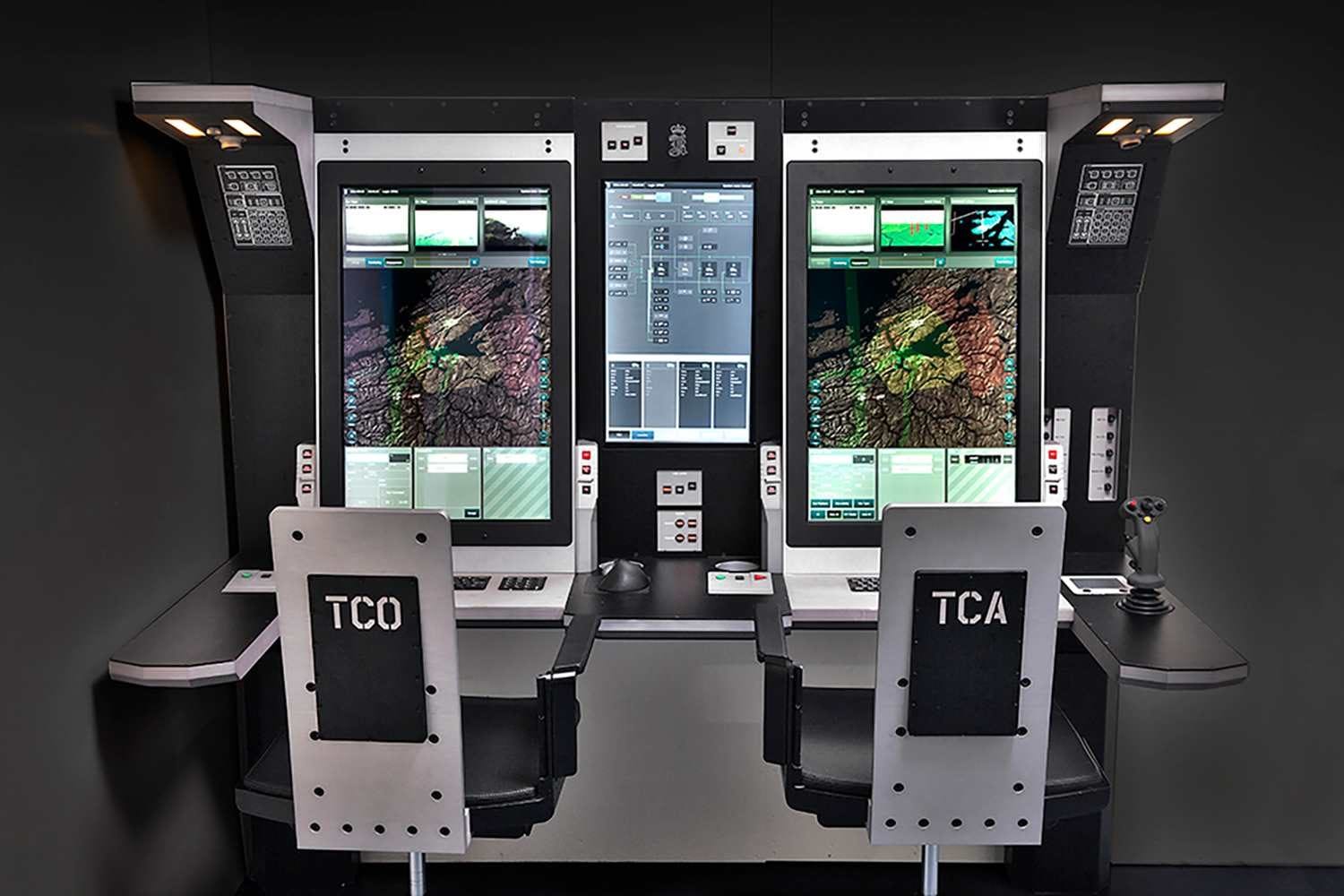 Le centre de commande des systèmes NASAMS.  1 crédit