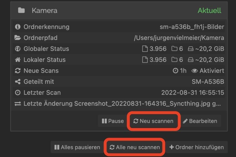 Syncthing : transférez facilement des fichiers entre Android et Mac 11 1665906869 378 Syncthing transferez facilement des fichiers entre Android et Mac