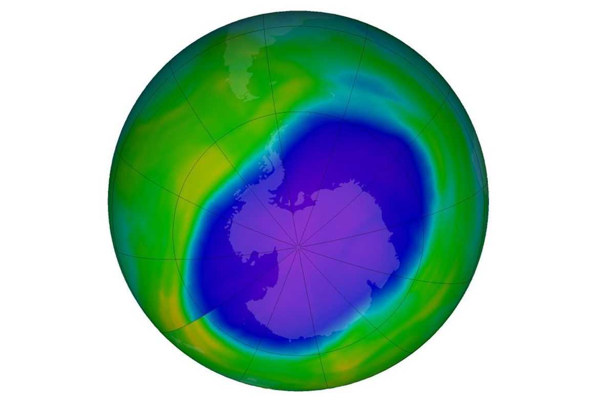 Le Trou D'ozone Au Dessus De L'antarctique A Dépassé 26 Millions