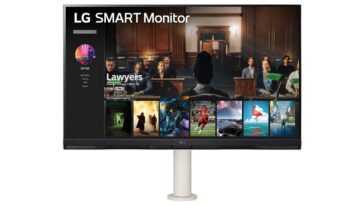 LG présente un nouveau moniteur intelligent 4K de 32 pouces avec AirPlay 2 intégré, 65 W USB-C, etc.