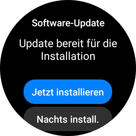 Installer maintenant ou plus tard ?  (Capture d'écran)