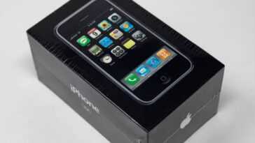 Un Iphone De 2007 A été Vendu Aux Enchères Pour