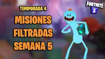 Fortnite Saison 4: Missions Fuites De La Semaine 5