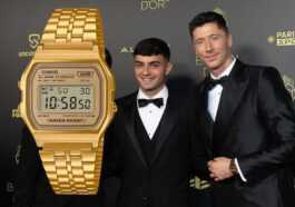 Le Casio Que Lewandowski Portait Au Gala Du Ballon D'or