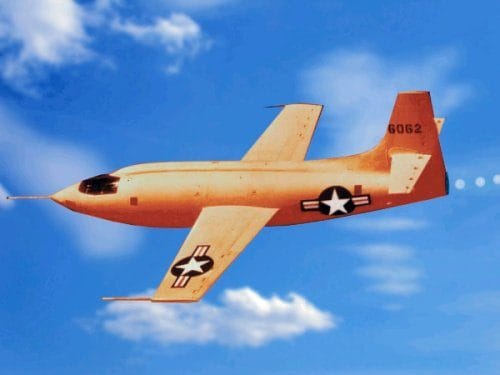 Cet avion révolutionnaire franchit le mur du son sans rugissement : test de la NASA en 2023 4 Le Bell X-1, le premier avion à franchir le mur du son. Crédit : Robert A. Hoover