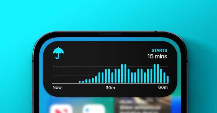 Carrot Weather prend en charge les activités en direct sur l'écran de verrouillage et l'île dynamique 1 Carrot Weather prend en charge les activités en direct sur l'écran de verrouillage et l'île dynamique