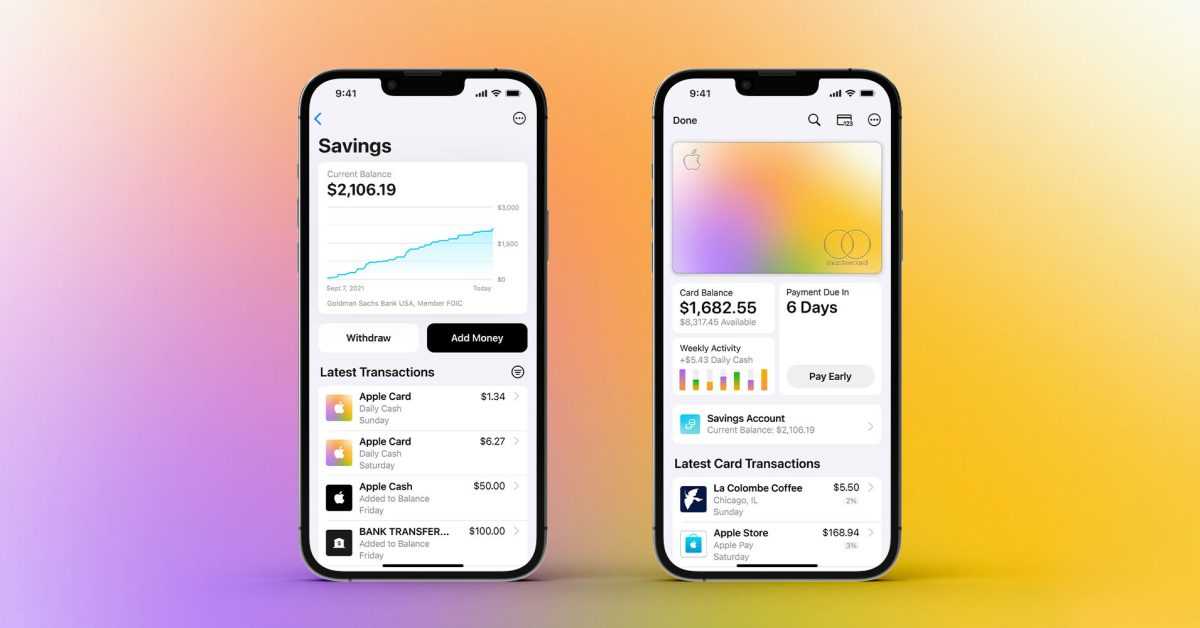 Apple indique que iOS 16.1 inclura un compte d'épargne Apple Card, le partage de clés dans l'application Wallet [U]