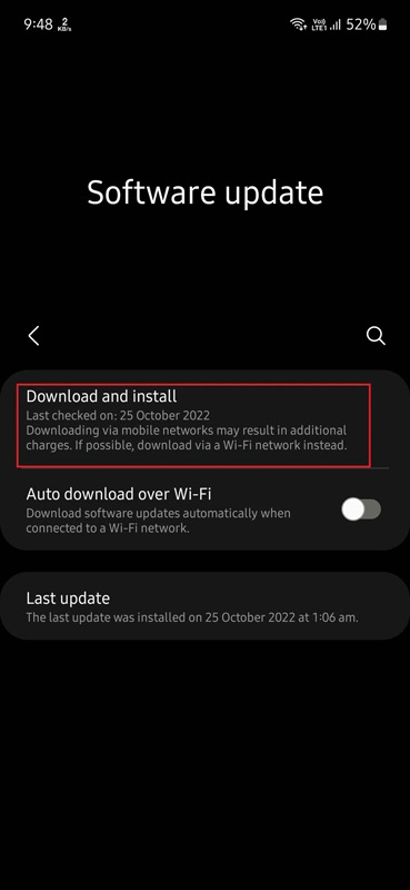 Comment installer manuellement la mise à jour One UI 5 sur Galaxy S22