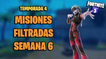 Fortnite Saison 4: Missions Fuites De La Semaine 6