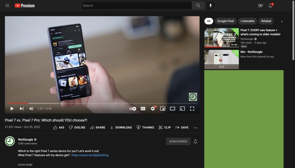 1666829347 143 Comment le nouveau look YouTube plus sombre se compare a